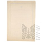 PRL - Act of Appointment to the Rank of Captain Lieutenant Slawomir Cupryszak.