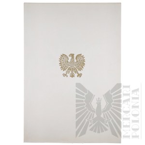 People's Republic of Poland - Two Diploma of Recognition blanks of the Head of the Military Communication Service.