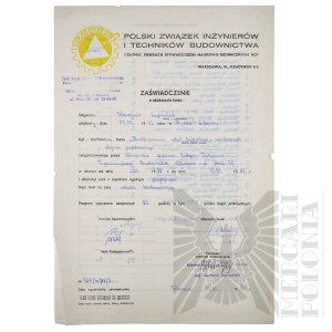 PRL - Certificate of Completion of the Slawomir Cupryszak Course.
