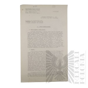 PSZnZ - Information Announcement of the Ministry of Defense - Offices of the Minister-Political Department?
