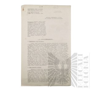 PSZnZ - Komunikat Informacyjny z 12.04.1945 r. Ministerstwa Obrony Narodowej - Biura Ministra-Wydział Polityczny dot. Spraw Międzynarodowych?