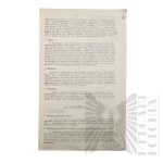 PSZnZ - Komunikat Informacyjny z 12.04.1945 r. Ministerstwa Obrony Narodowej - Biura Ministra-Wydział Polityczny dot. Spraw Międzynarodowych?