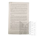 PSZnZ - Komunikat Informacyjny z 12.04.1945 r. Ministerstwa Obrony Narodowej - Biura Ministra-Wydział Polityczny dot. Spraw Międzynarodowych?