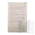 PSZnZ - Komunikat Informacyjny z 12.04.1945 r. Ministerstwa Obrony Narodowej - Biura Ministra-Wydział Polityczny dot. Spraw Międzynarodowych?