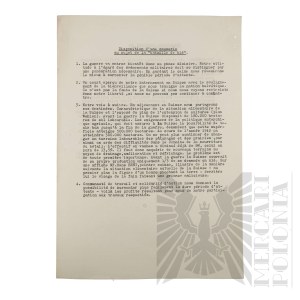 PESnZ - 2nd Infantry Rifle Division - Disposition of a Talk on the Topic of , 