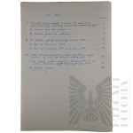 PSZnZ - 2 Dywizja Strzelców Pieszych. Materiały/Wytyczne dot. Sytuacji Politycznej podczas II Wojny Światowej?