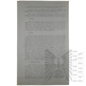 PSZnZ - Komunikat Informacyjny z 23.03.1945 r. Ministerstwa Obrony Narodowej - Biura Ministra-Wydział Polityczny dot. Spraw Międzynarodowych?