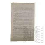 PSZnZ - Poufny Rozkaz z 31.03.1945r. Ministerstwa Obrony Narodowej dla Żołnierzy 2-giej Dywizji Strzelców Pieszych dot. Sytuacji Politycznej?