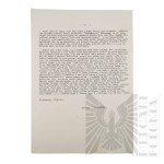 PSZnZ/Armia Polska w ZSSR- List Otwarty Teresy Lipkowska z 25.10.1941 r. do Stanisława ,,Cat Mackiewicza?