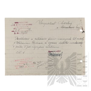 II RP/PR - Service Documents of Vladimir Downar.