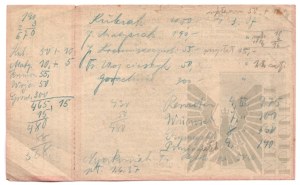 II RP - Advertising leaflet of Prof. Foady, Warsaw 1936.