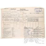 II RP/III Rzesza/PRL - Dokumenty, w tym: Akty Stanu Cywilnego, Świadectwa Szkolne - Rodzin: Bachamnów, Dziengielewskich, Wojtowiczów, Kordowskich. Toruń, Reisenburg, Pieniążkowo.