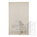 II RP - Lista Kwalifikacyjna Inspektoratu Szkół Wojskowych gen. bryg. Jerzego Ferek-Błeszyńskiego.
