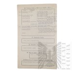 II RP - Lista Kwalifikacyjna Inspektoratu Szkół Wojskowych gen. bryg. Jerzego Ferek-Błeszyńskiego.