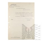 II RP - Pismo o Przyznaniu Podwyżki, Włodzimierz Downar. Warszawa