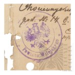 II RP - Fragment Dowodu Osobistego Włodzimierz Downara. Wilejka.