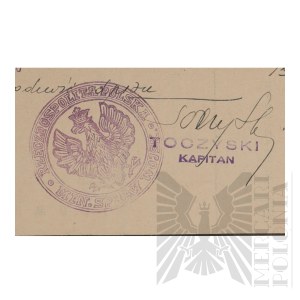 II RP - Annual Addendum to the Qualification List for 1928 by Brig. Gen. Jerzy Ferek-Bleszynski.