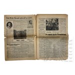 II RP - Ilustrowany Kurier Codzienny z 15 maja 1935 r., Informujący o Śmierci Marszałka Józefa Piłsudskiego, Kraków.
