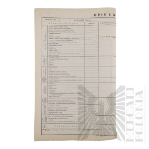 II RP - Annual Supplement to the Qualification List for 1922, 1923 by Brig. Gen. Jerzy Ferek-Bleszyński.