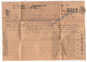 II RP Telegram 1932 