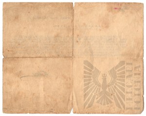 II RP Certificate of Military Service 81st Infantry Regiment Grodno