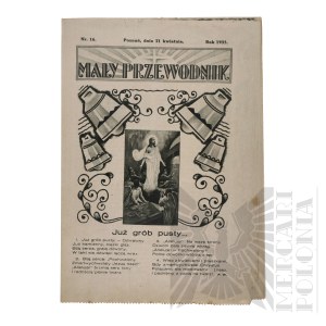 II RP- Ulotka Prasa Chrześcijańska Mały Przewodnik Poznań 1935