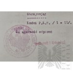 II RP - Tajne Pismo Dowództwa Okręgu Korpusu nr IV do Komendanta P.K.U. Łódź-Powiat. Na Dokumencie Widniej Pieczęć P.K.U. Łódź-Powiat.