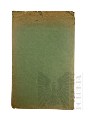 II RP - File (Blank) of the Personal Files of Brig. Gen. Jerzy Ferek - Bleszynski, General Staff Second Branch.