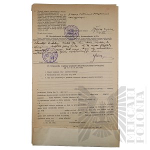 II RP - Review List of Capt. Pilot Joseph Mickiewicz.
