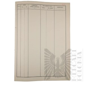 II RP - Record book of Capt. pilot Jozef Mickiewicz