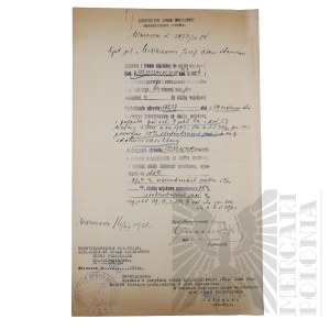 II RP - Medical Statement of Pilot Capt. Joseph Mickiewicz.