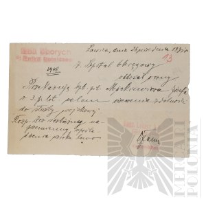 II RP - Dokumentacja Służbowa kpt. pil. Józefa Mickiewicza, 3 Pułk Lotniczy, Poznań - Ławica.