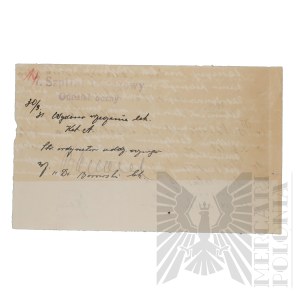II RP - Service documentation of Capt. pil. Józef Mickiewicz, 3rd Aviation Regiment, Poznań - Ławica.
