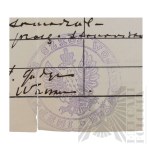 II RP - Roczne Uzupełnienie Listy Kwalifikacyjnej za rok 1925 gen. bryg. Jerzego Ferek-Błeszyńskiego.