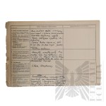 II RP - Roczne Uzupełnienie Listy Kwalifikacyjnej za rok 1931 gen. bryg. Jerzy Ferek-Błeszyński.