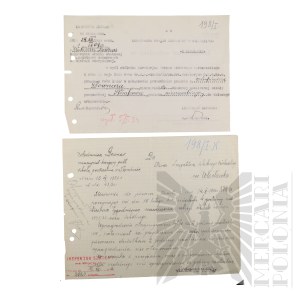 II RP - Set of Service Documents of Vladimir Downar.