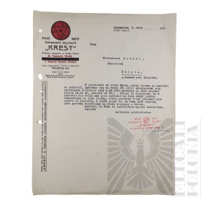 II RP - Letter from the Musical Instrument Storehouse 