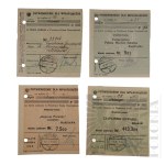 II RP - Zestaw Potwierdzeń Wpłat Dokonanych przez Jerzego Downara.