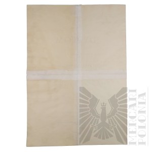 II RP - Diploma of Bronze Medal for long service. Krakow
