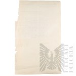 II RP - Odwołanie od Orzeczenia Komisji Wojskowej Lekarskiej Okręgu Korpusu nr I kpt. pil. Antoniego Misejuka Ofiary Zbrodni Katyńskiej do Szefa Departamentu Zdrowia Ministerstwa Spraw Wojskowych.