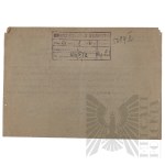 II RP - Pisma Dotyczące Komisji Lekarskiej kpt. pil. Antoniego Misejuka Ofiary Zbrodni Katyńskiej.