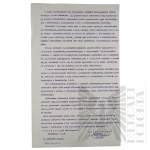 II RP - Odpis Ściśle Tajnego Rozkazu Ministra Spraw Wojskowych Przekazanego przez Dowódcę Okręgu Korpusu nr II do Komendantów P.K.U.