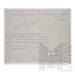 II RP - Poświadczenie Służby Stanisława Siwka. 1 Pułk Piechoty 1 Brygady Legionów. Polski Korpus Posiłkowy. Na Dokumencie Widnieje Pieczęć Centralnego Archiwum Wojskowego - Krzemieniec