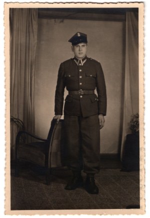 LWP Early Soldier Photo Dedication Jan Jablonowski - Klodzo