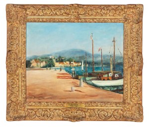 Henry Hayden (1883 Warsaw - 1970 Paris), View of St. Tropez