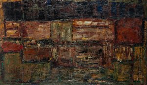 Zbigniew Tymoszewski (1924-1963), Abstract composition, 1963.