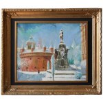 Jan Rubczak (1884 Stanisławów - 1942 Oświęcim), Widok na Barbakan w Krakowie