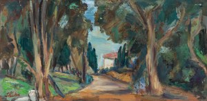 Leo Kahn (1894-1983), Landscape with Trees