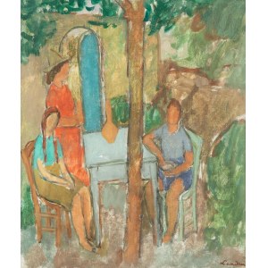 Zygmunt Landau (1898 Łódź - 1962 Tel Aviv), Kobiety w ogrodzie