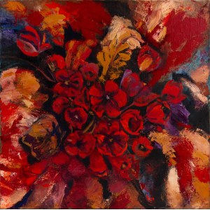 Wanda Wedecka (1919 Homel - 2011 Warszawa), Red tulip